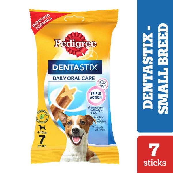 Pedigree Dentastix Oral Care Adult Small Breed (5-10 kg) Dog Treat 110g