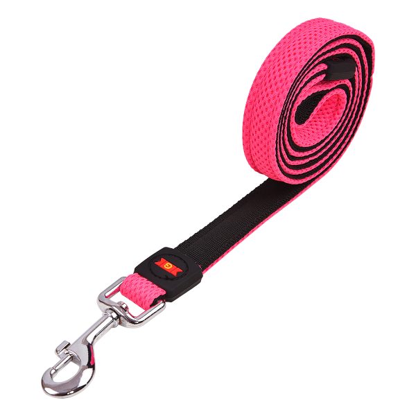 Glenand Mesh Leash Small Pink DCA201 - Image 3