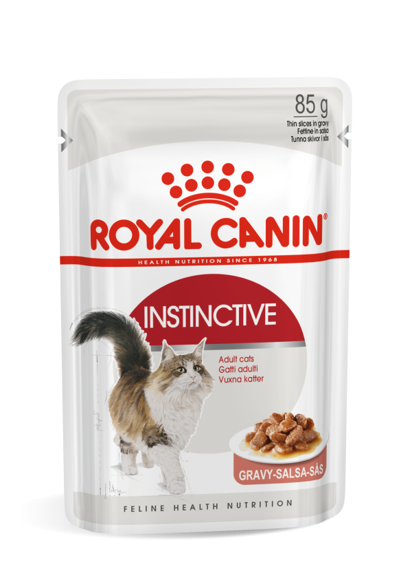 Royal Canin Instinctive Gravy Cat Wet Food Adult 85g