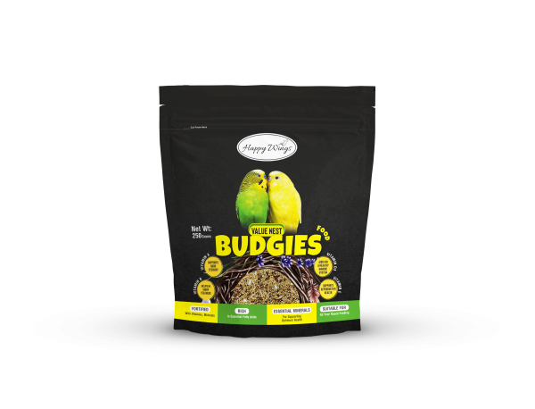 Happy Wings Nest Budgies 250g