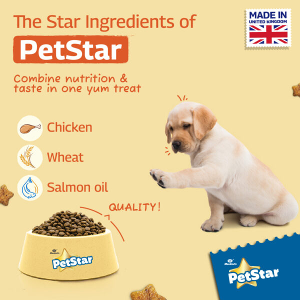 Petstar Puppy Chicken and Wheat 3kg Dog Food - Image 2