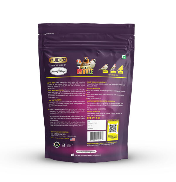 Happy Wings Millet Mingle 1Kg - Image 2