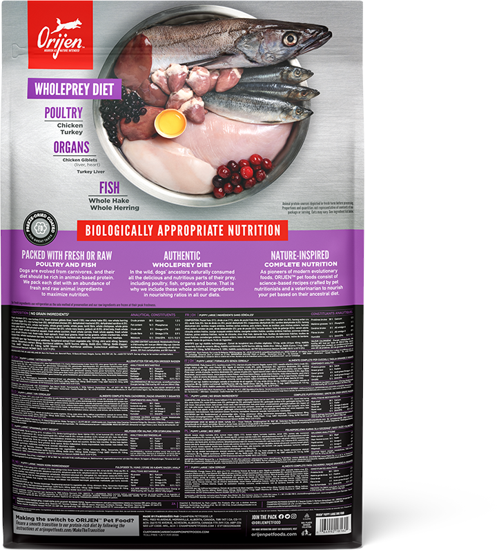 Orijen Puppy Large Dry Dog Food 6 Kg - Image 4