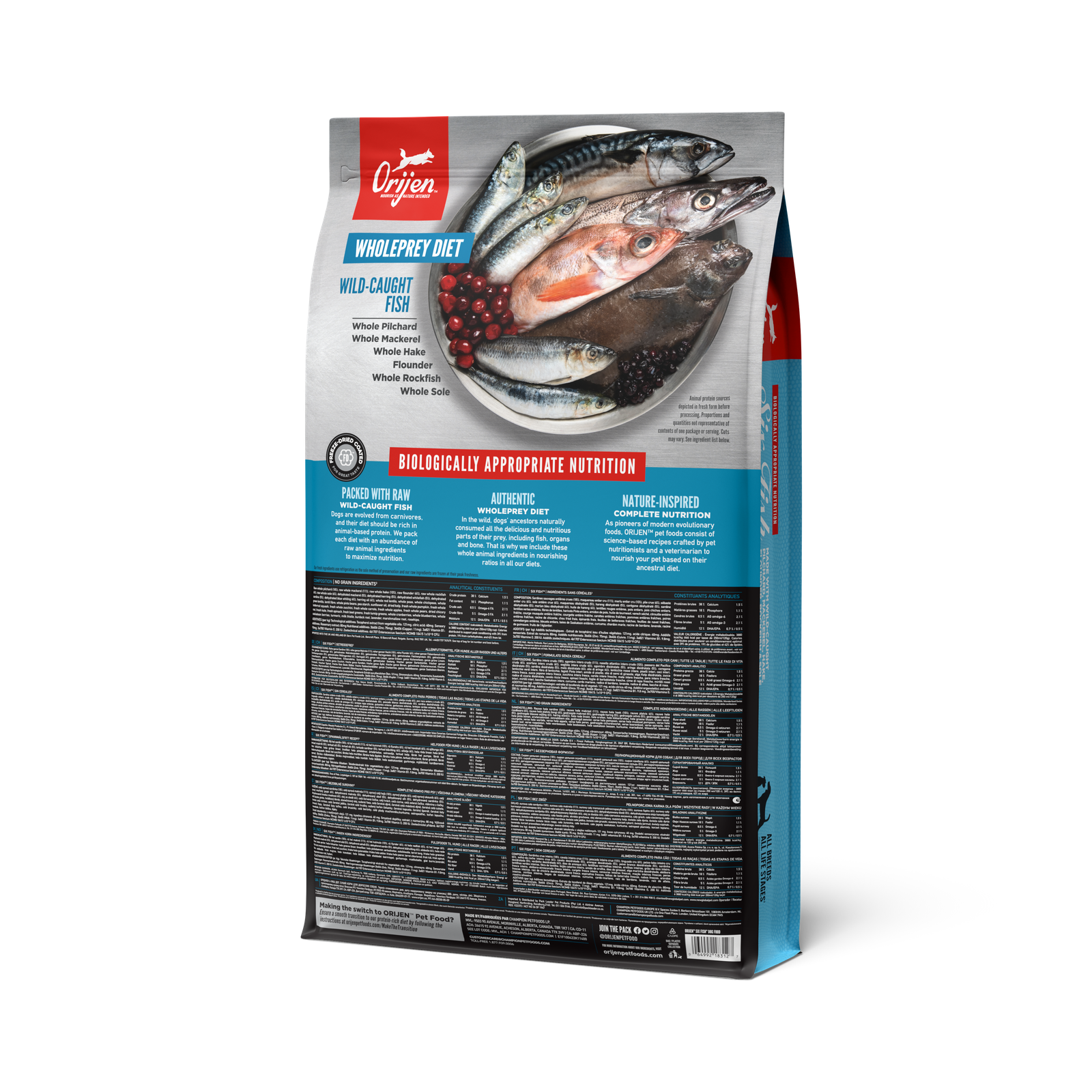 Orijen Six Fish Dry Dog Food 11.4 Kg - Image 4