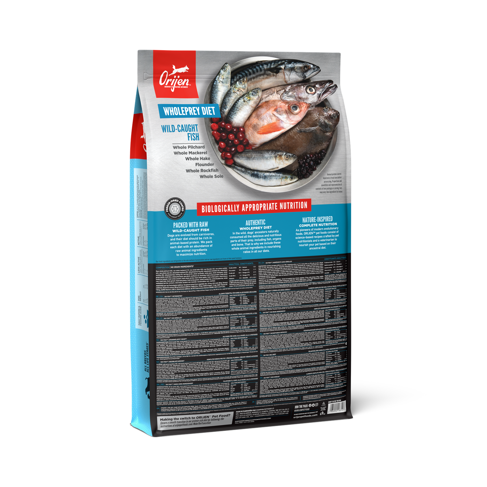 Orijen Six Fish Dry Dog Food 11.4 Kg - Image 2