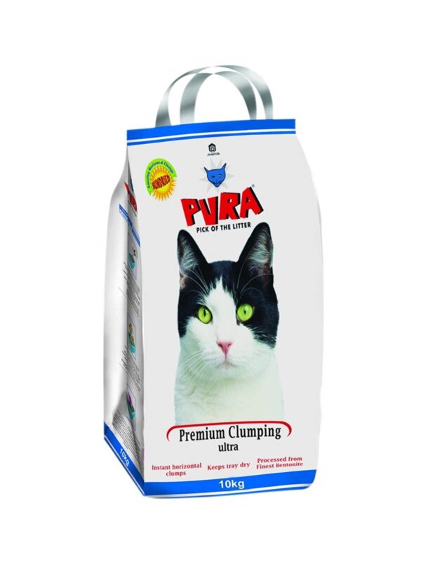 Pura Premium Clumping Ultra Cat Litter 10 kg