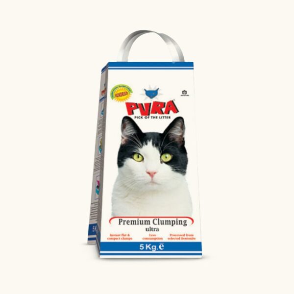Pura Premium Clumping Ultra Cat Litter 5 kg