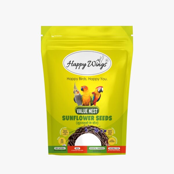 Happy Wings Value Nest Sunflower Seeds 1kg