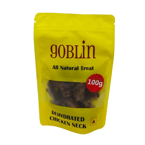 GOBLIN Dehydrated Chicken Neck - 100g x 3 (Buy 2 Get 1 Free)