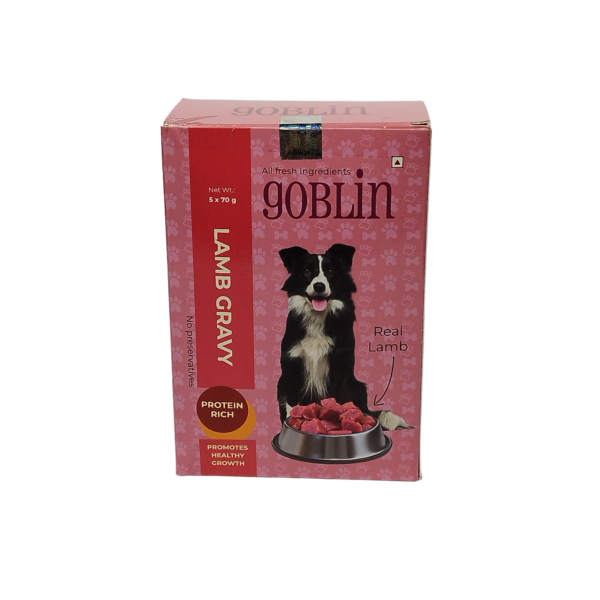 GOBLIN Lamb in Gravy Wet Dog Food (70g x 5)