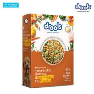Drools Tetra Pack Real ChickenPumpkin 350gm