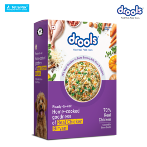 Drools Tetra Pack Real Chicken Biryani 350gm