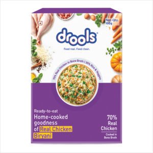 Drools Tetra Pack Real Chicken Biryani 150gm